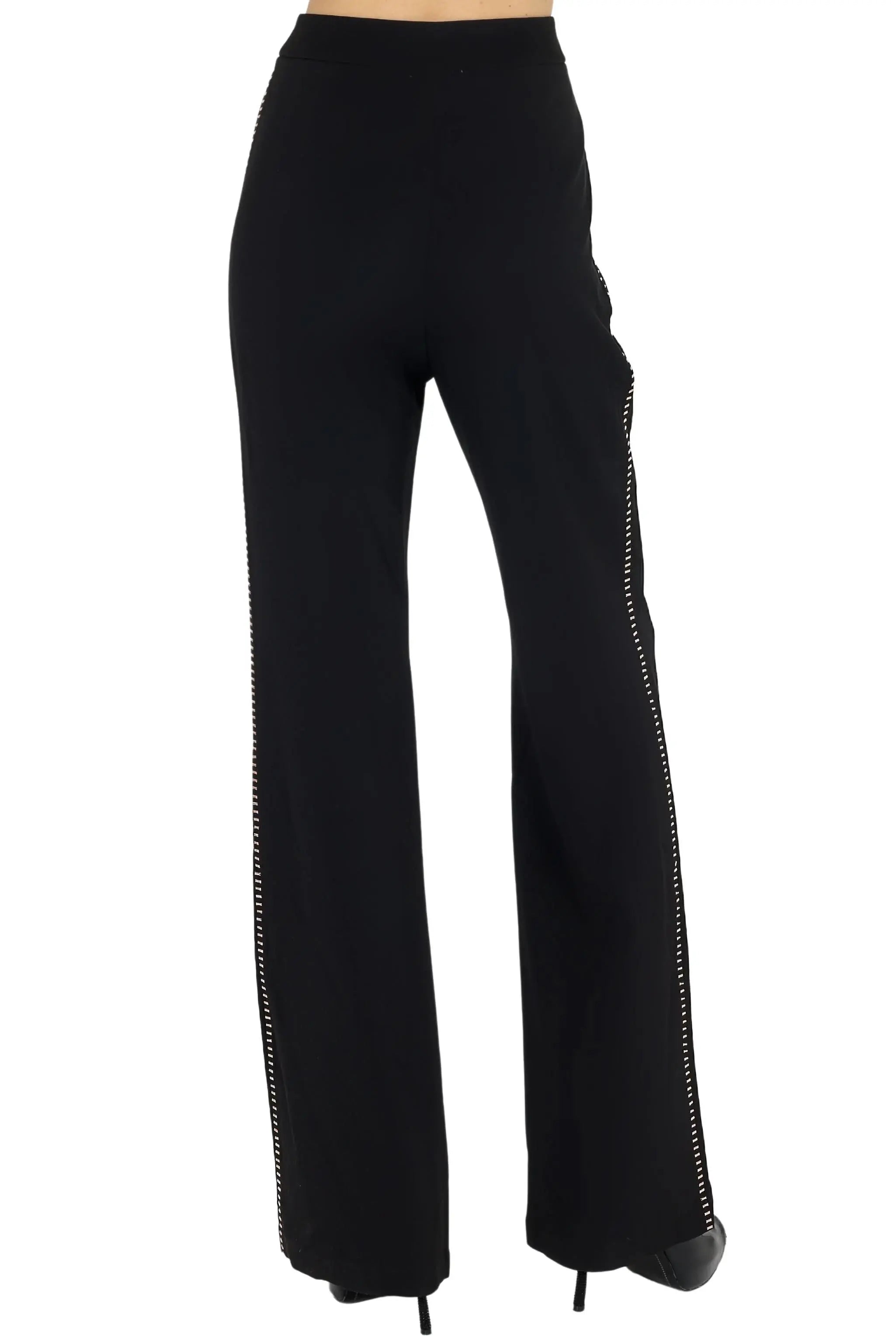 Pamela Wide Leg Trousers - Velvet Violence