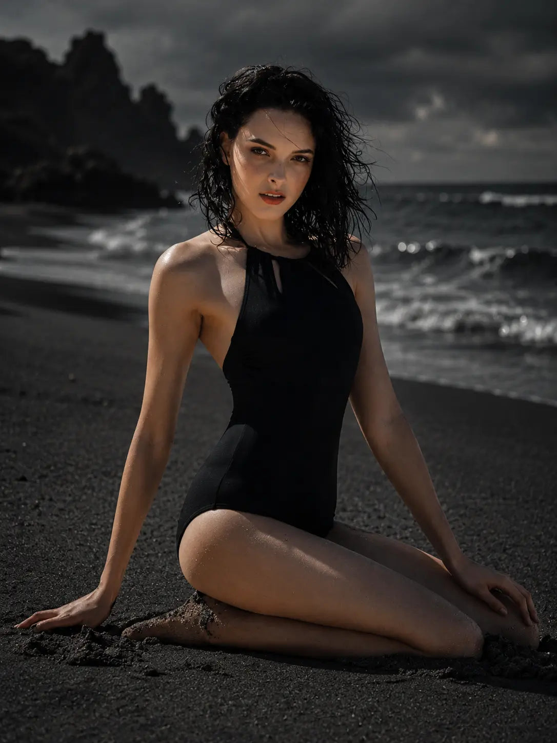 Backless Tummy Control One-Piece Swimsuit Valtos
