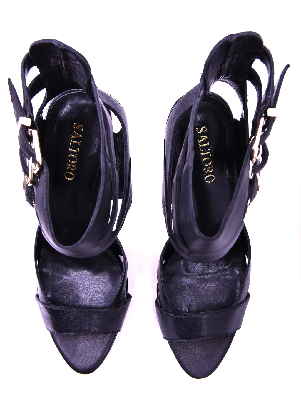 Amelia Strappy Stiletto Sandals - Velvet Violence