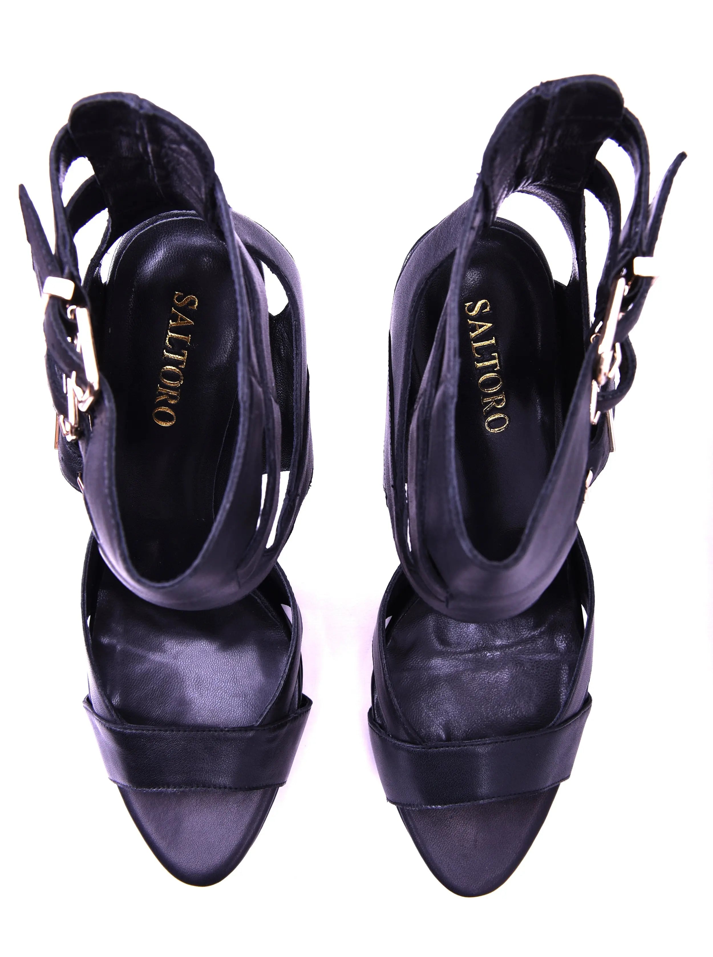 Amelia Strappy Stiletto Sandals - Velvet Violence
