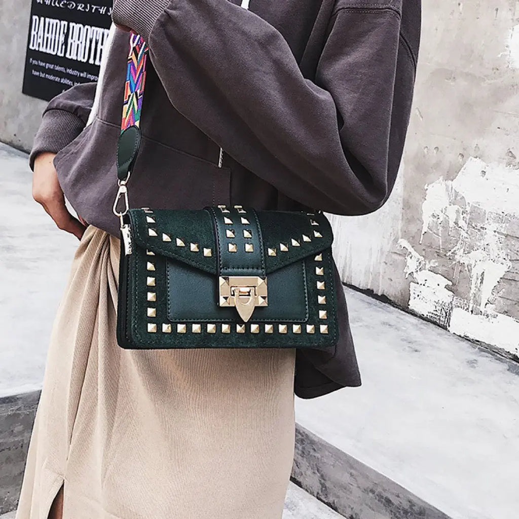 Betty Velvet Shoulder Bag