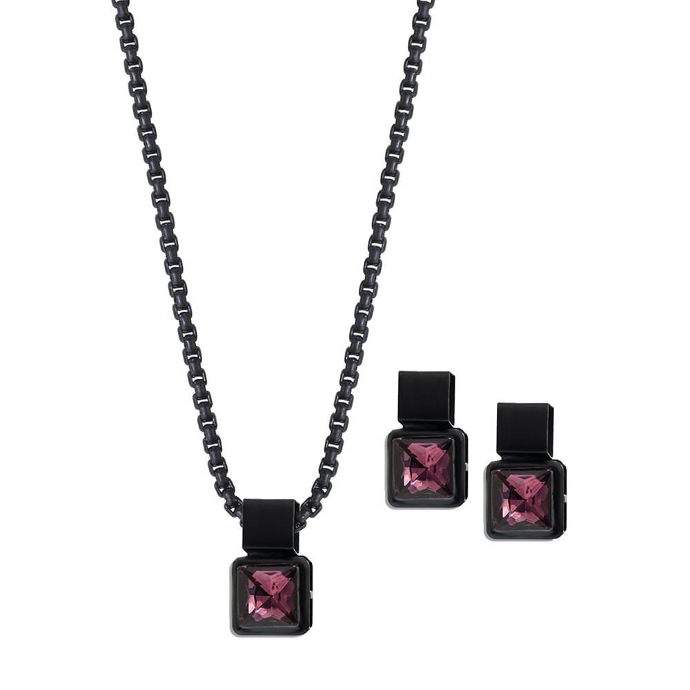 Coal Necklace-Plum ClaudiaG