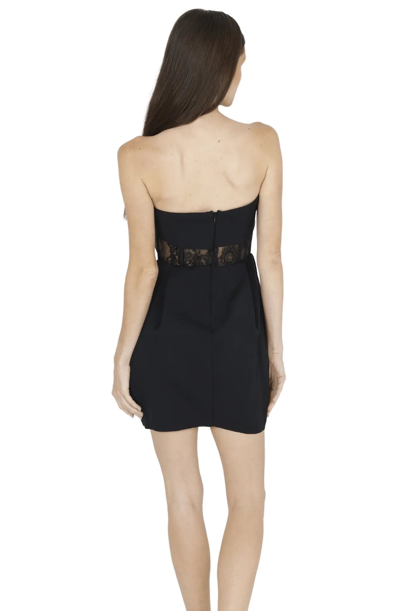 Daisy Strapless Lace Corset Dress - Velvet Violence