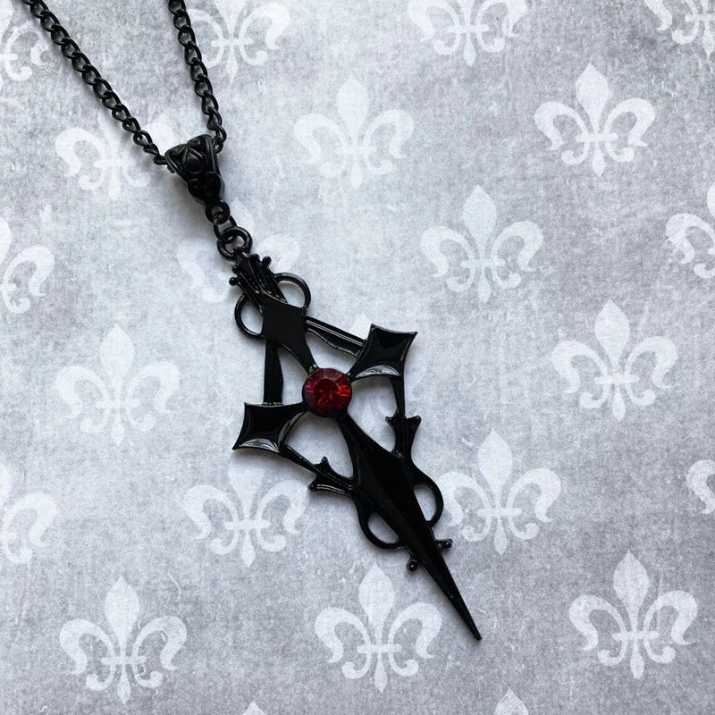 Blood Drop Pendant Necklace Darkstorm