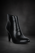 Lemon Tart Boot – Charcoal Background