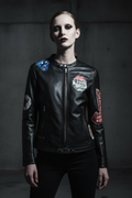 Printed Leather Jacket Editorial 1