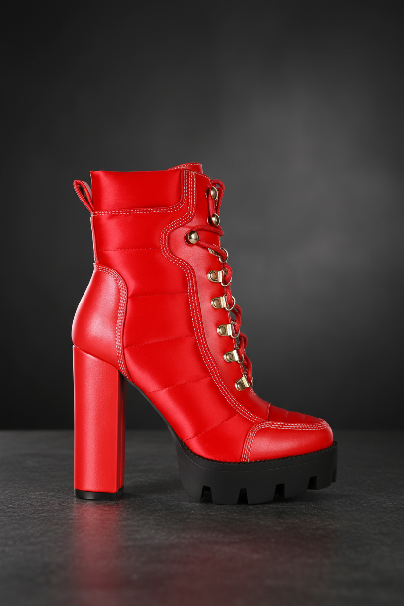 Scotch Boot Red – Dark Background